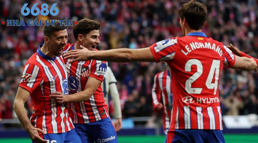 Atletico Madrid chưa thua trận nào kể từ tháng 10/2024.