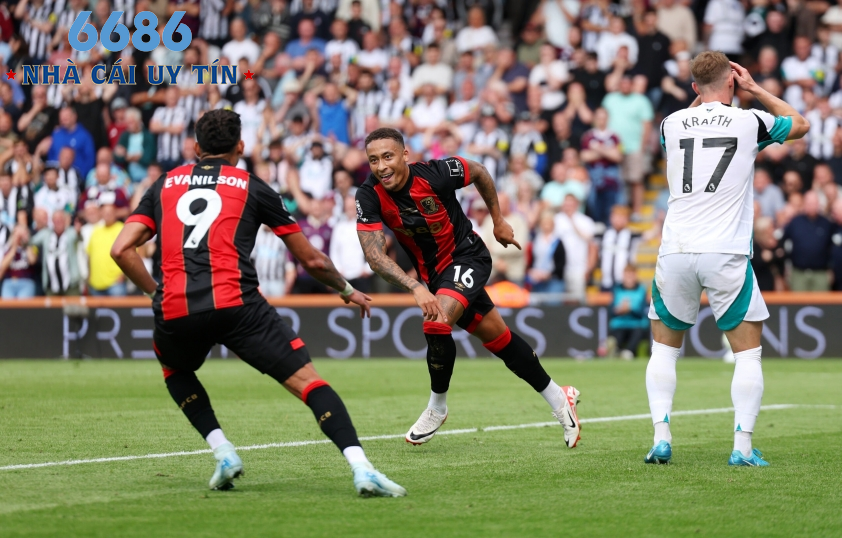 Bournemouth và Newcastle đều cạnh tranh vé dự cúp châu Âu (Nguồn: Opta)